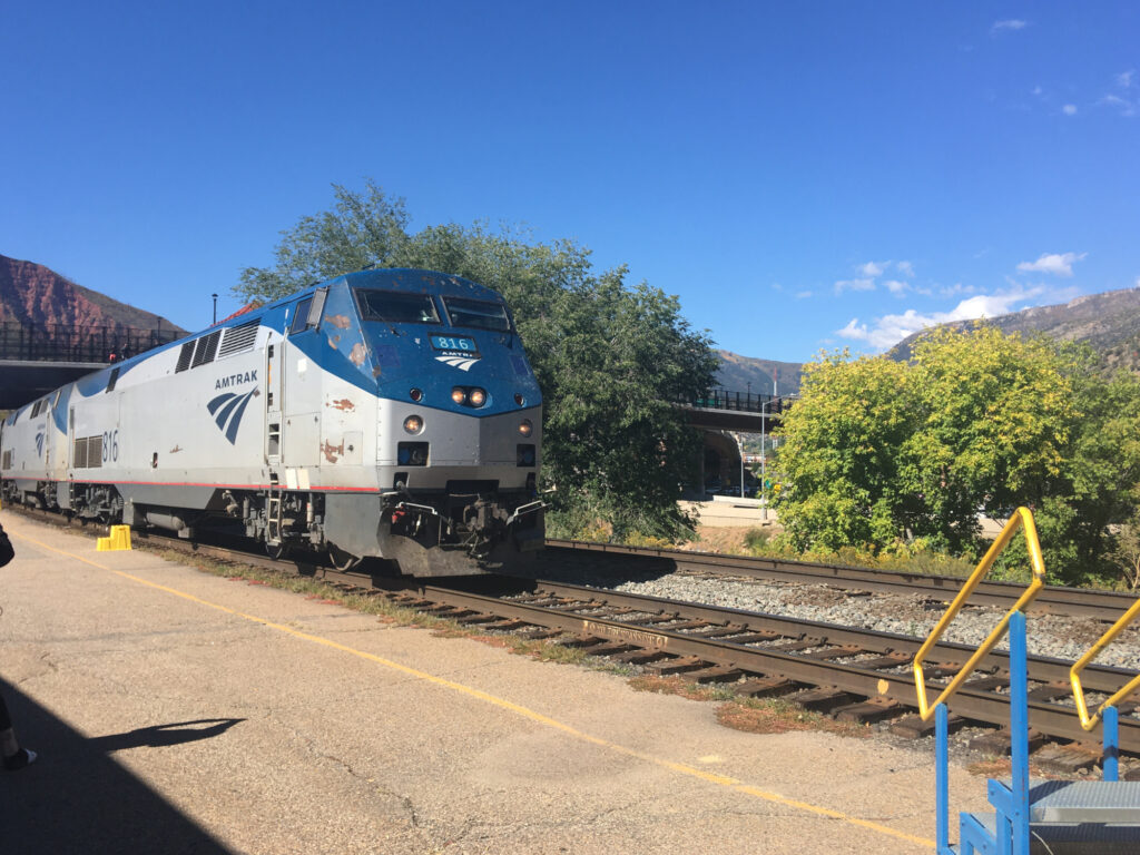 Amtrak train